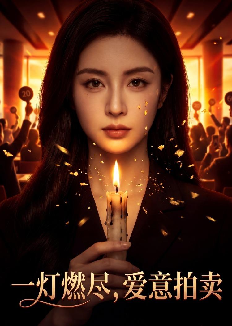 一灯燃尽，爱意拍卖海报