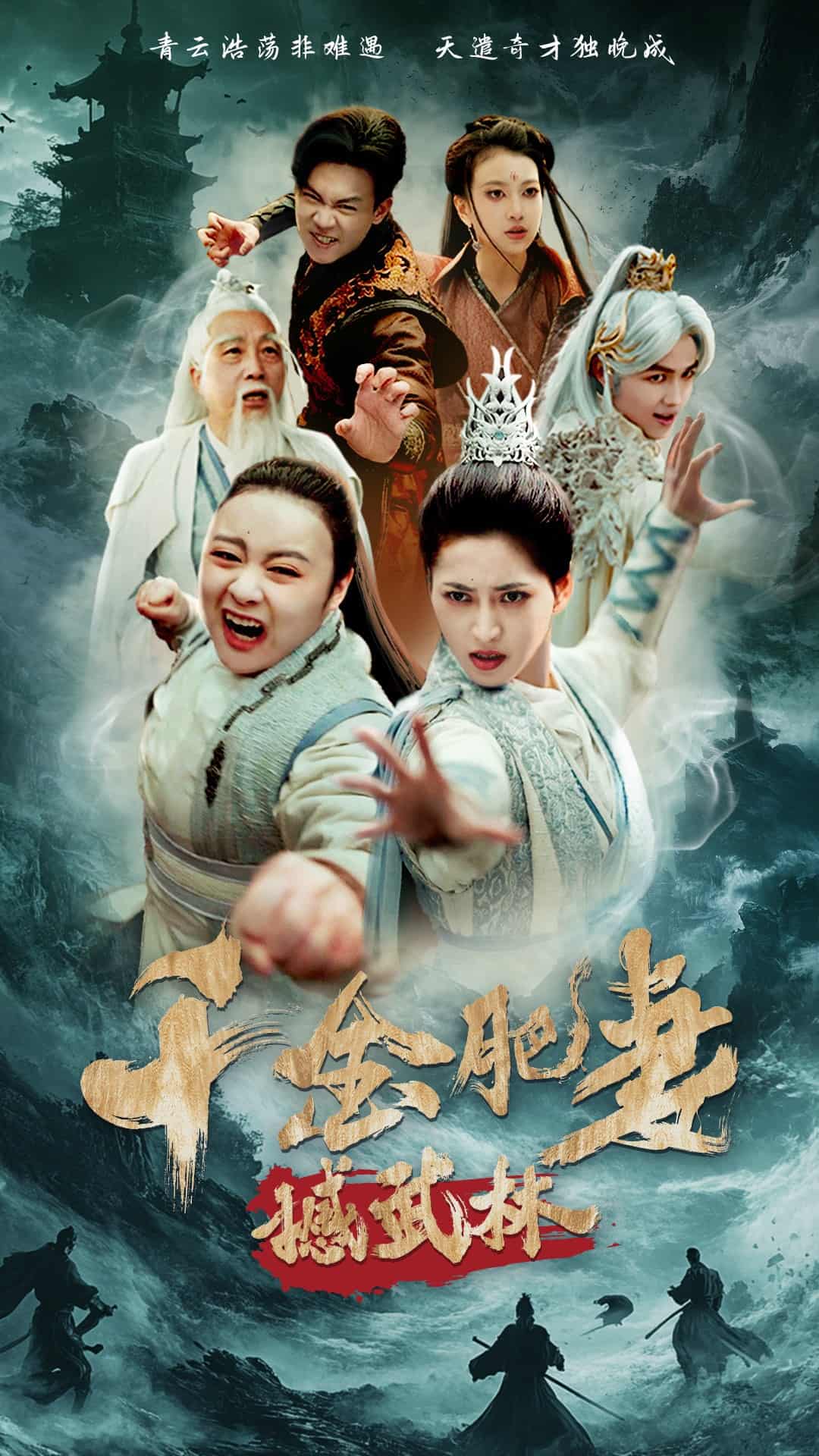 千金肥妻撼武林海报