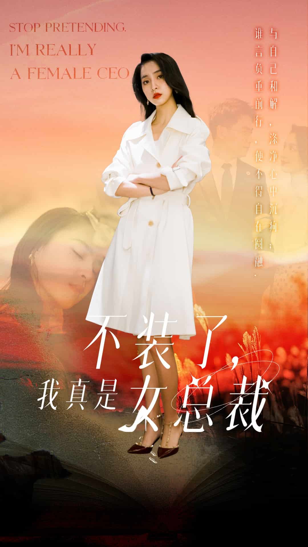 不装了，我真是女总裁海报