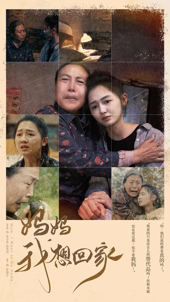 妈妈我想回家海报