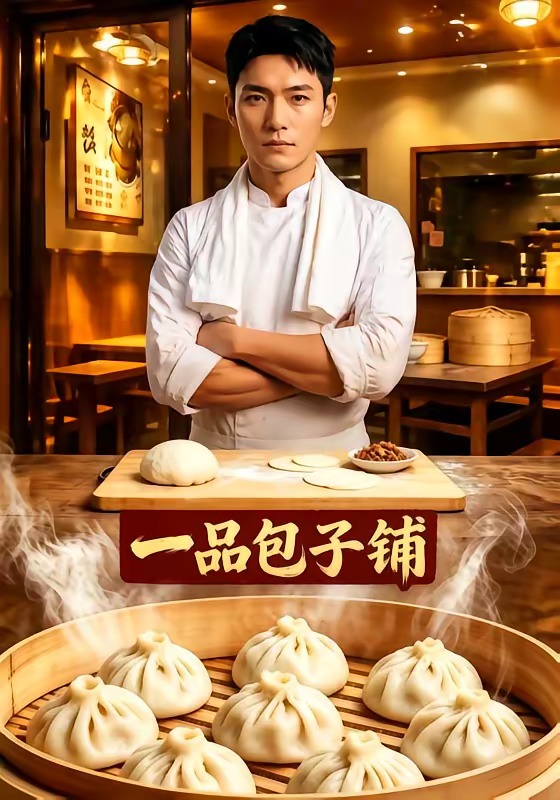 一品包子铺海报