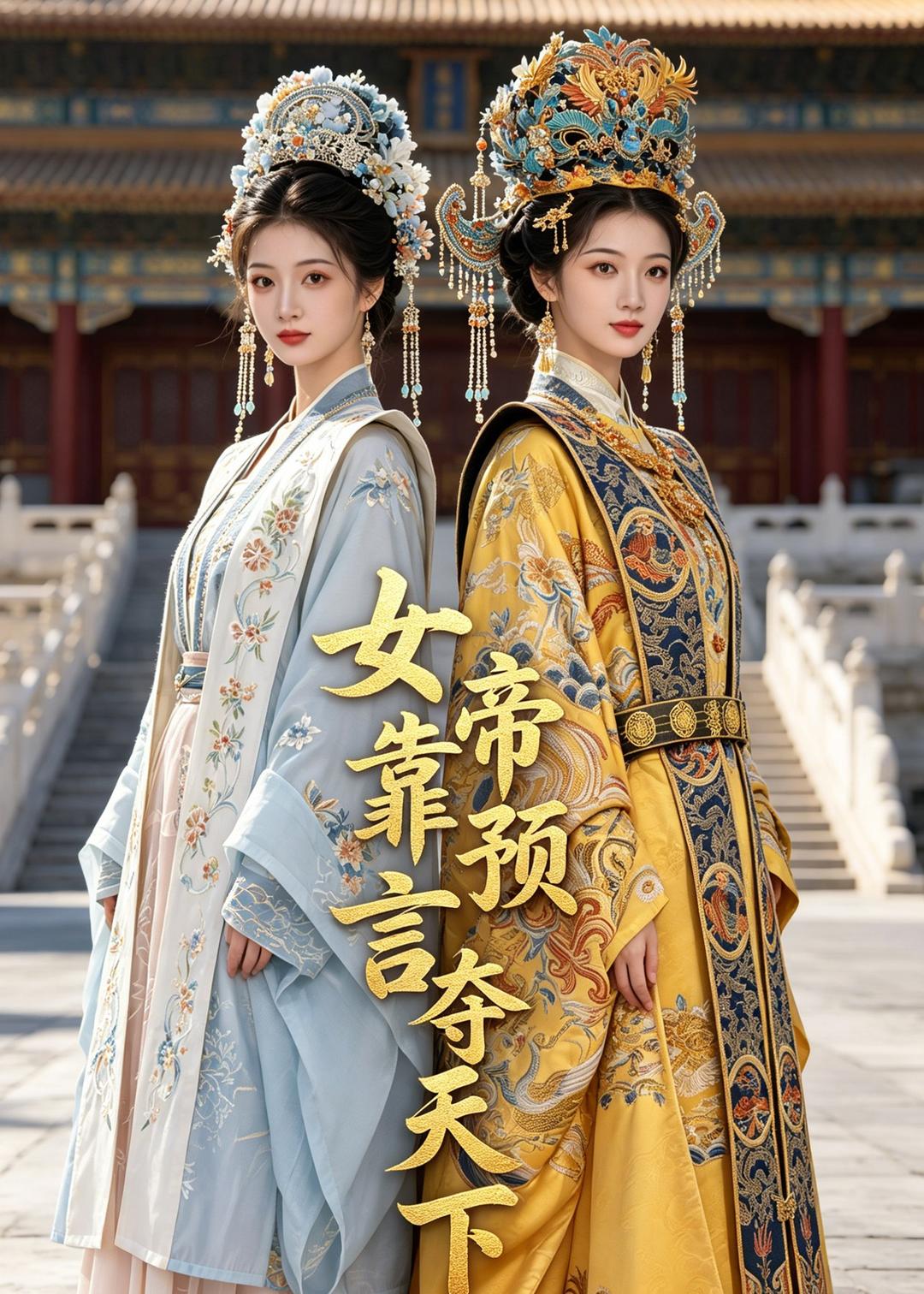 女帝靠预言夺天下海报