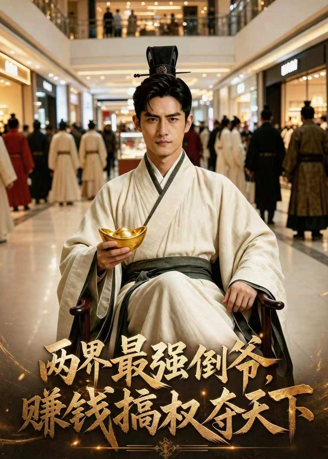 两界最强倒爷，赚钱搞权夺天下海报