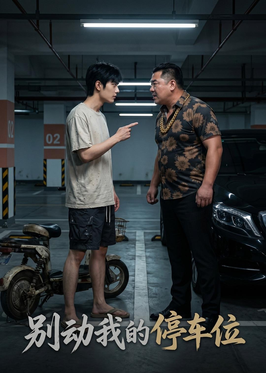 别动我的停车位海报