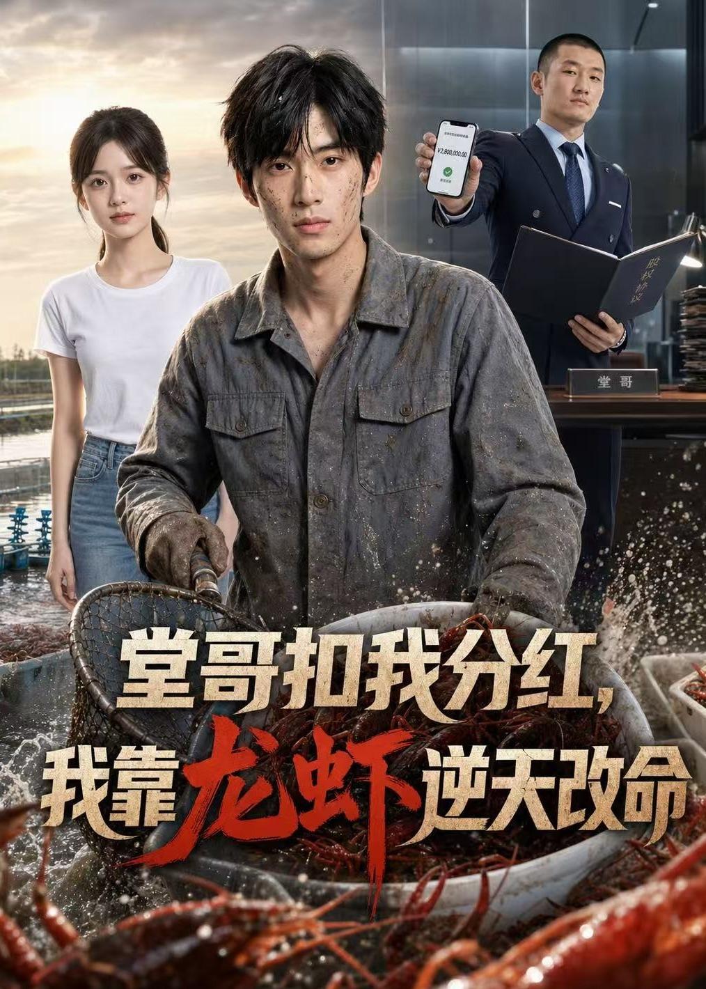 堂哥扣我分红，我靠龙虾逆天改命海报
