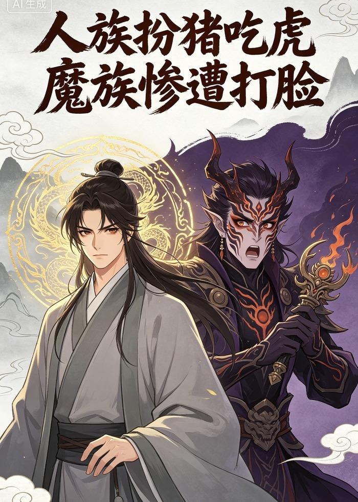 人族扮猪吃虎魔族惨遭打脸海报