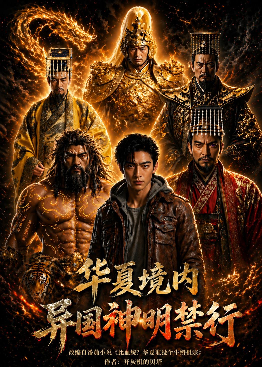 华夏境内，异国神明禁行海报