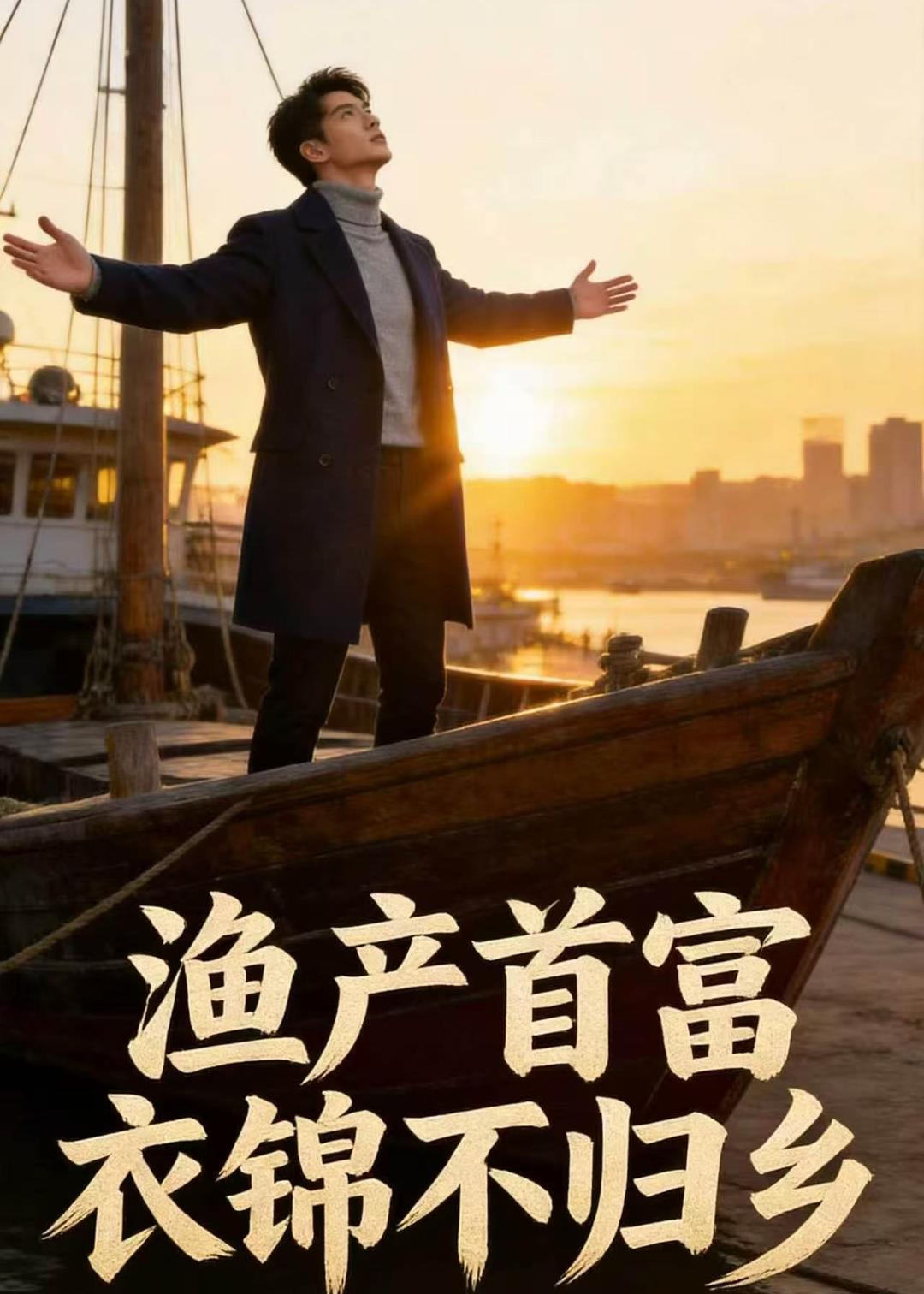 渔产首富，衣锦不归乡海报