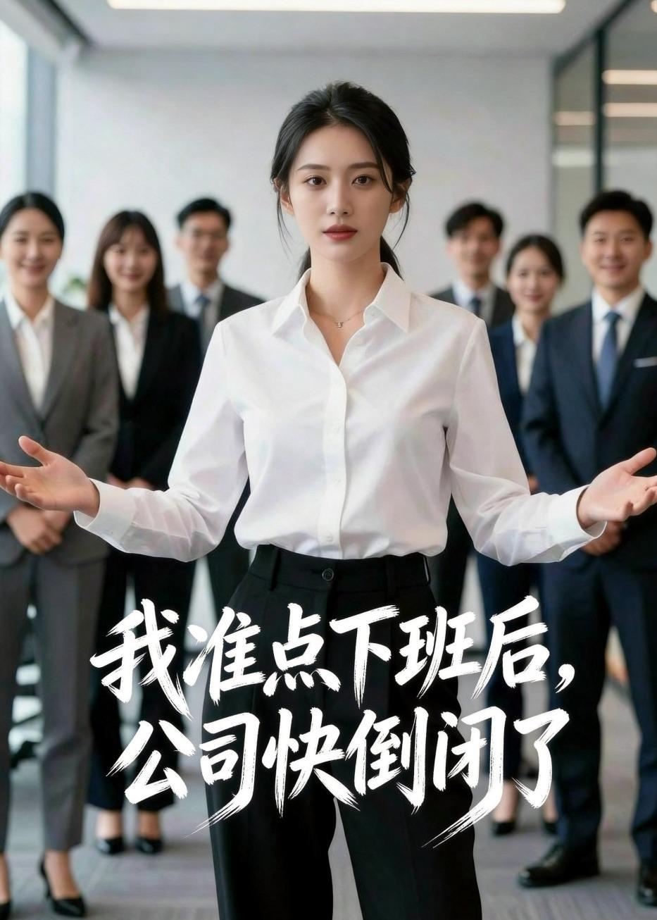 我准点下班后，公司快倒闭了海报