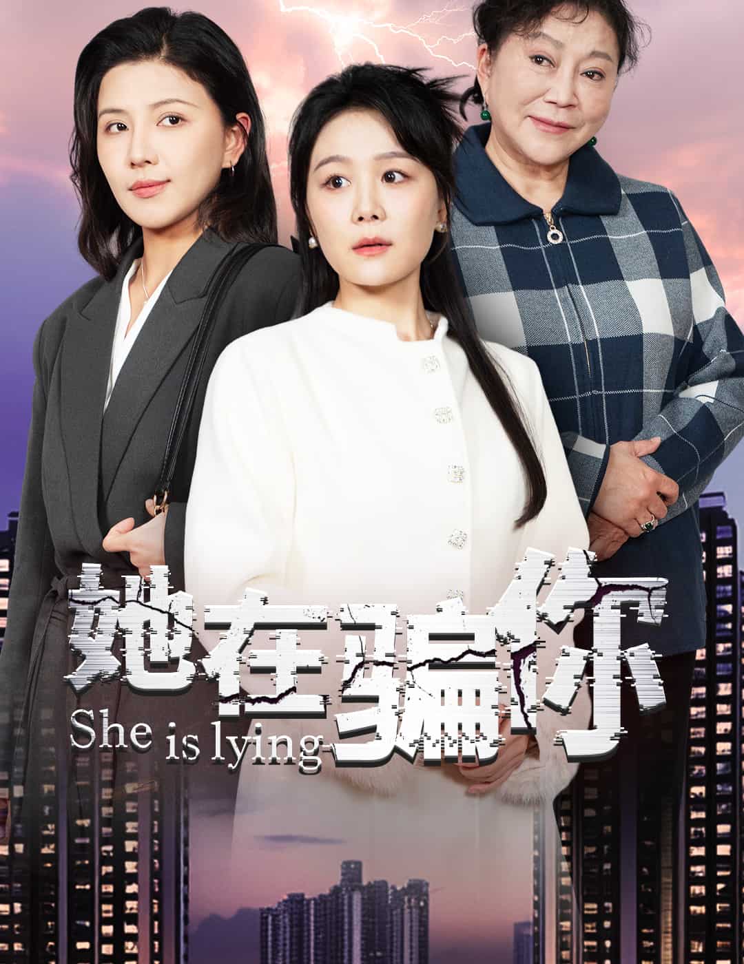 她在骗你海报