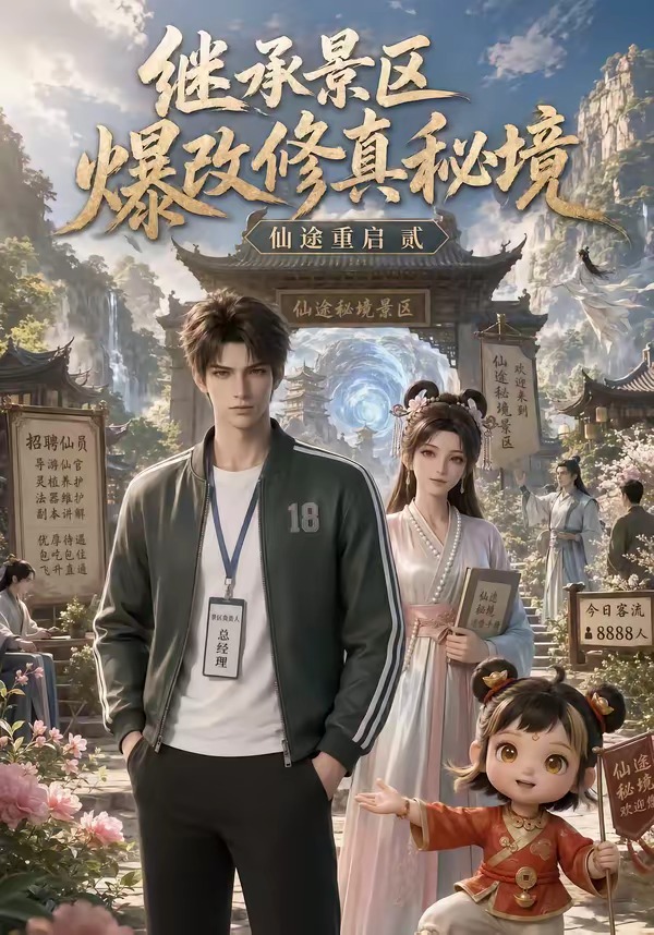 继承景区，爆改修真秘境仙途重启贰海报