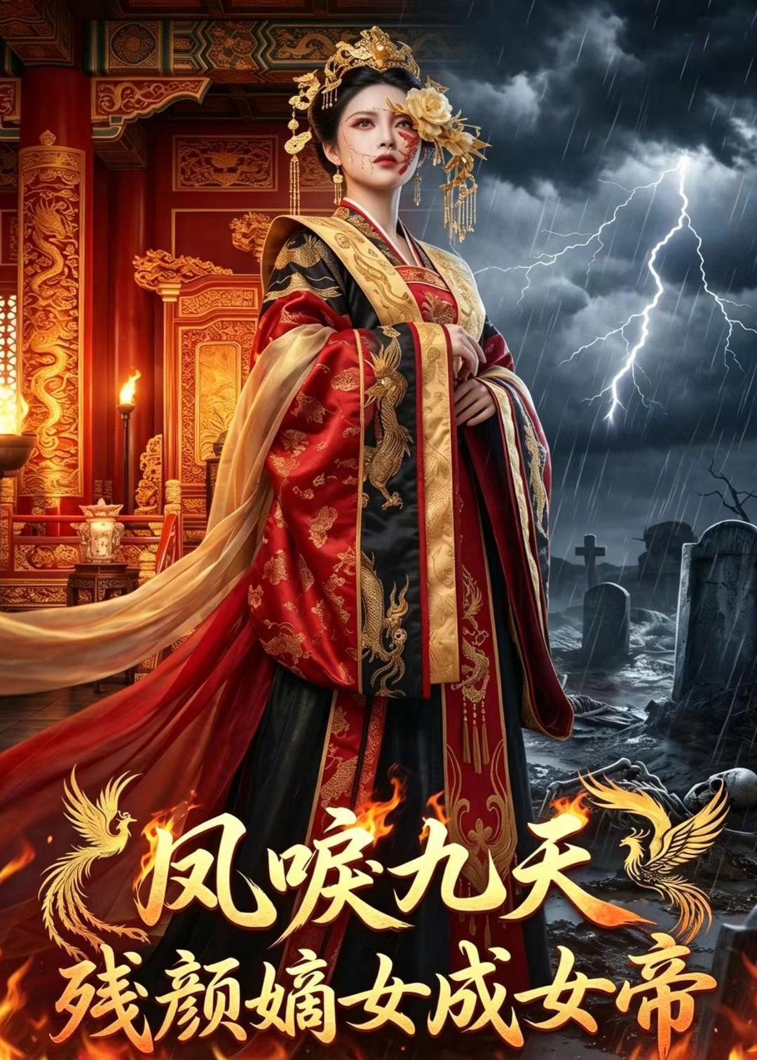 凤唳九天，残颜嫡女成女帝海报