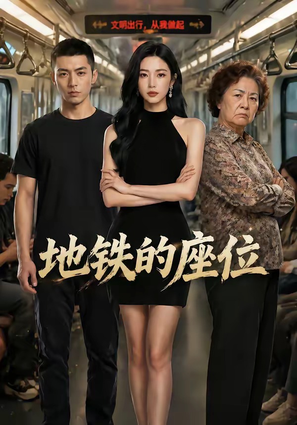 地铁的座位海报