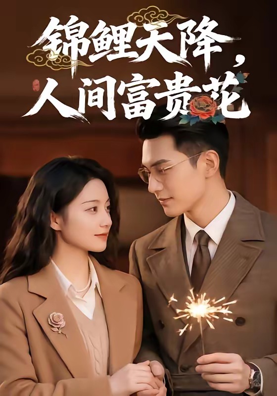 锦鲤天降，人间富贵花海报