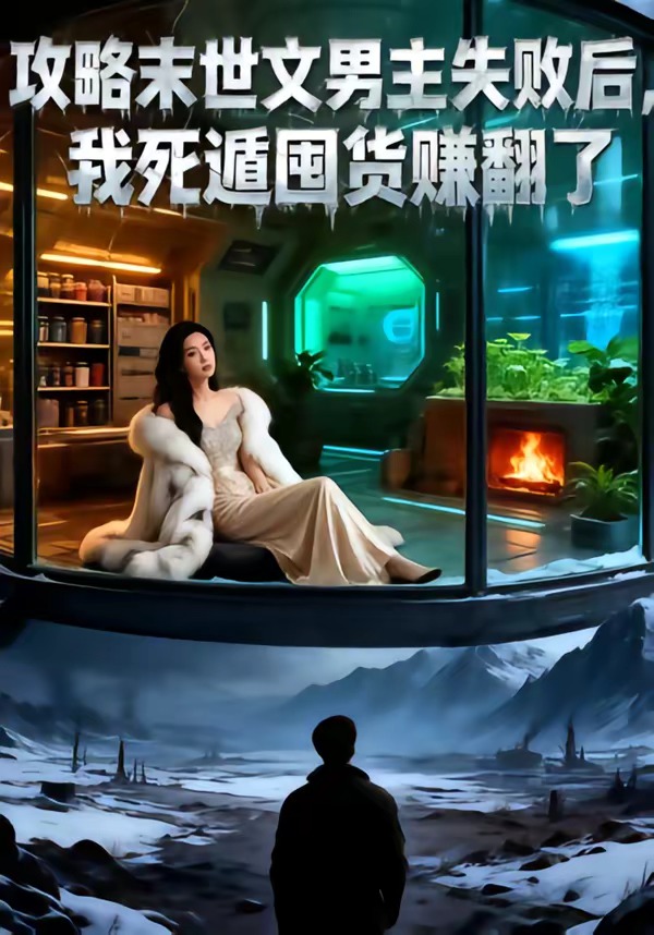 攻略末世文男主失败后，我死遁囤货赚翻了海报