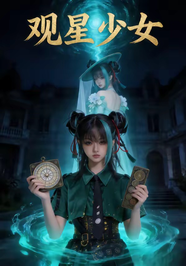 观星少女海报