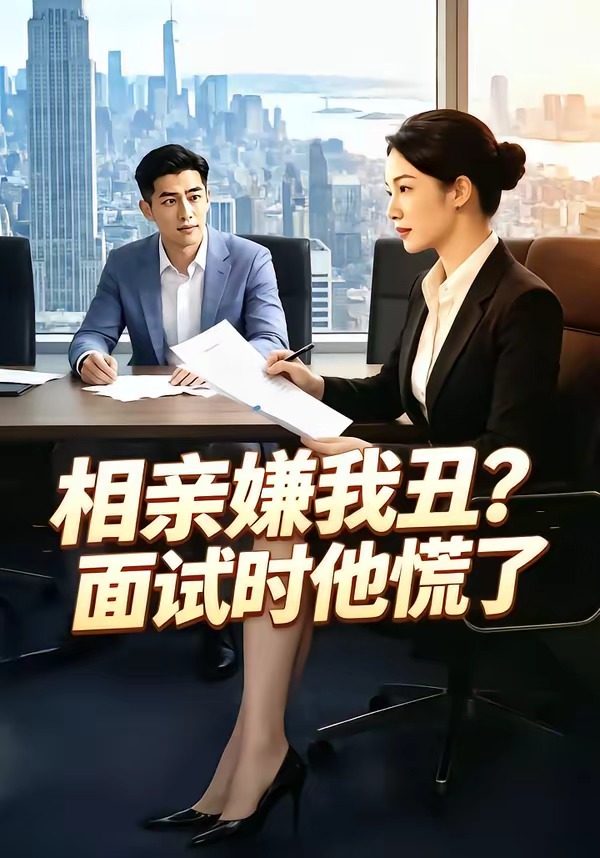 相亲嫌我丑？面试时他慌了海报