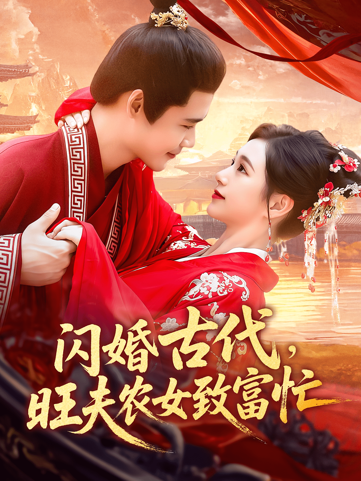 闪婚古代旺夫农女致富忙海报