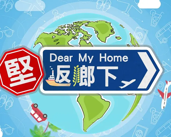 坚返乡下海报