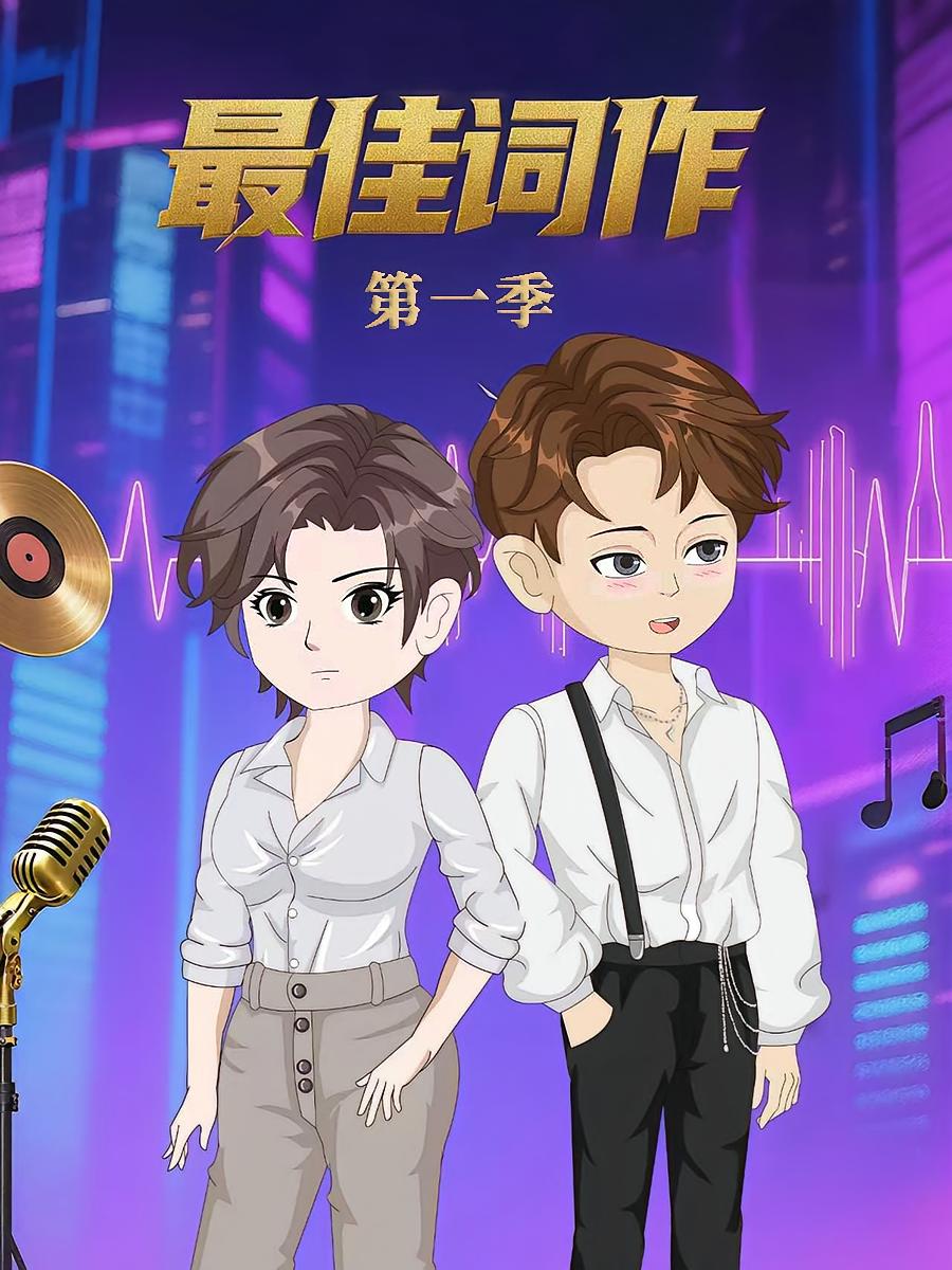 最佳词作海报