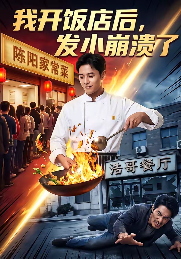 我开饭店后，发小崩溃了海报