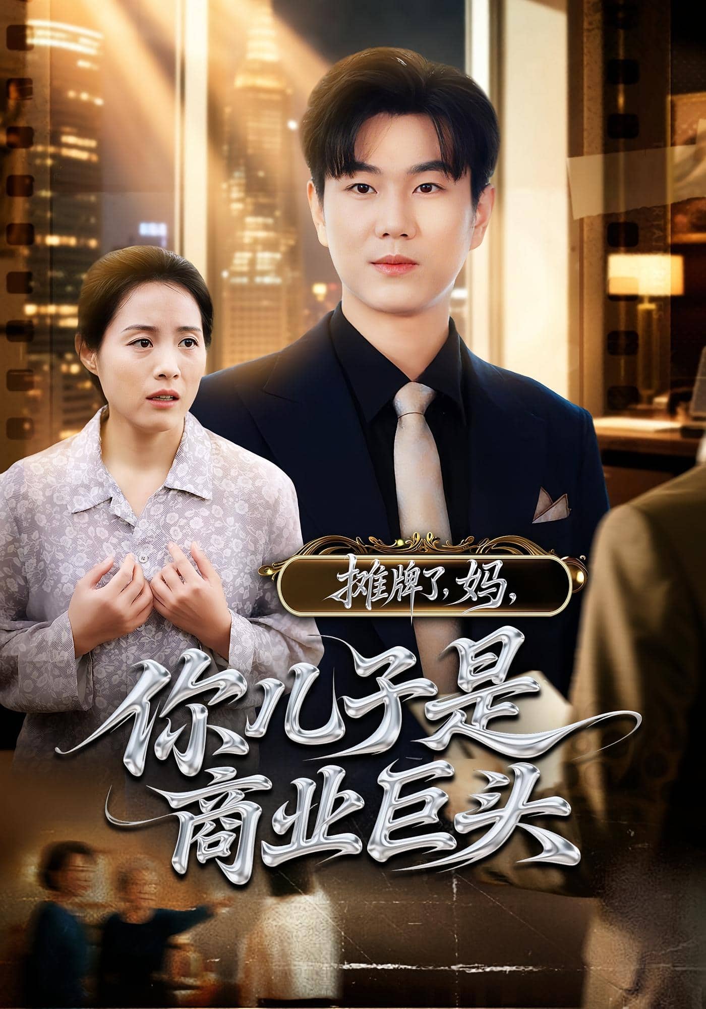 摊牌了妈你儿子是商业巨头海报