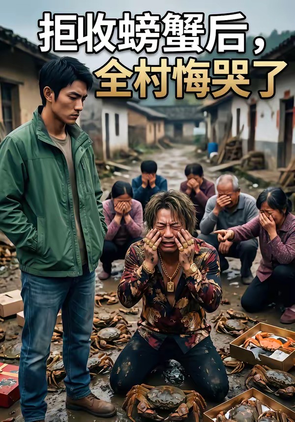 拒收螃蟹后，全村悔哭了海报