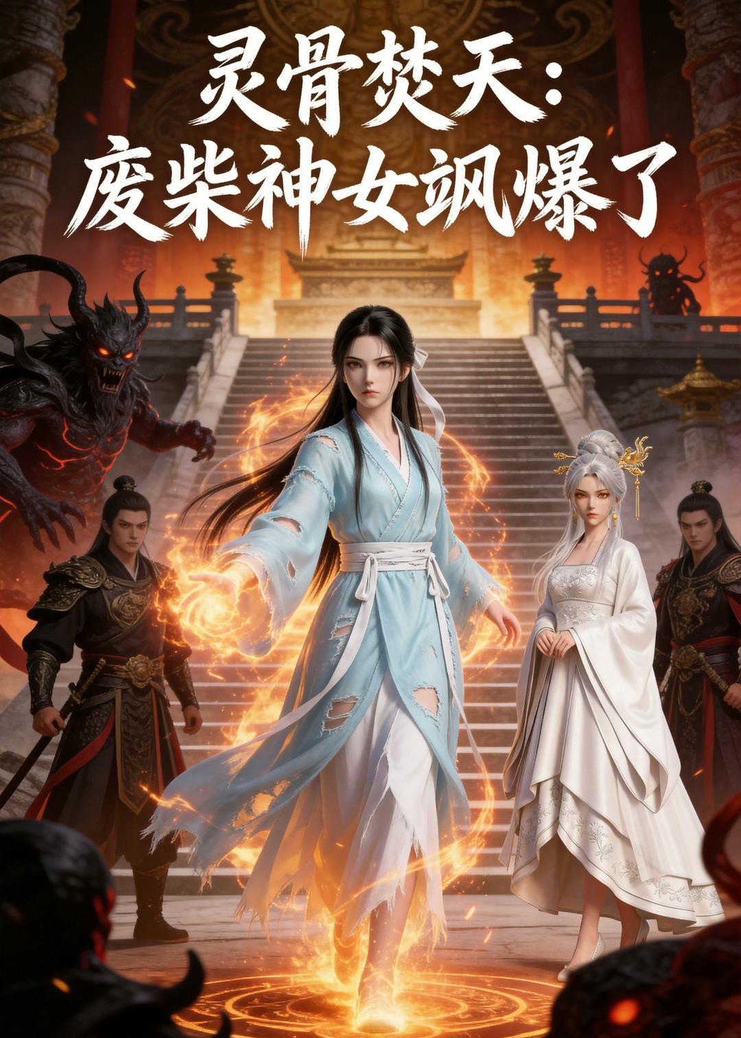 灵骨焚天：废柴神女飒爆了海报