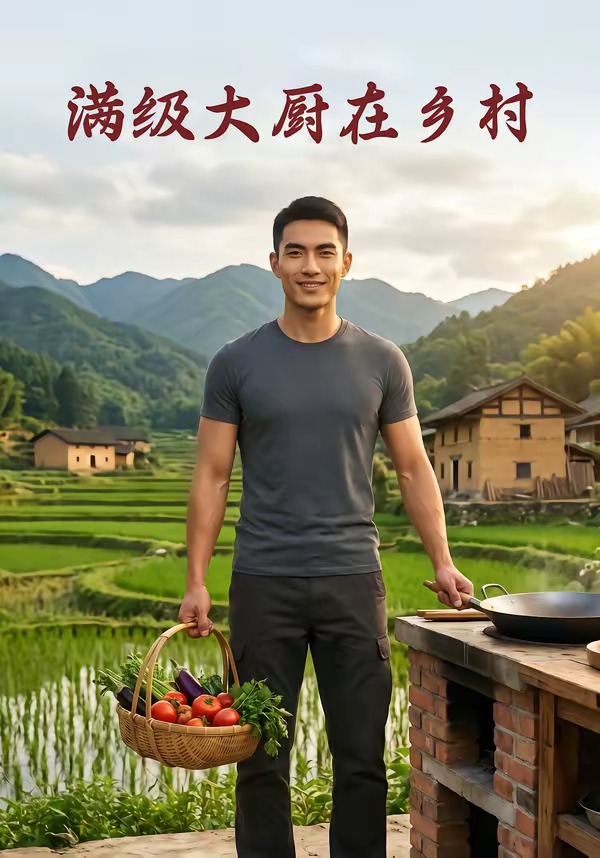 满级大厨在乡村海报
