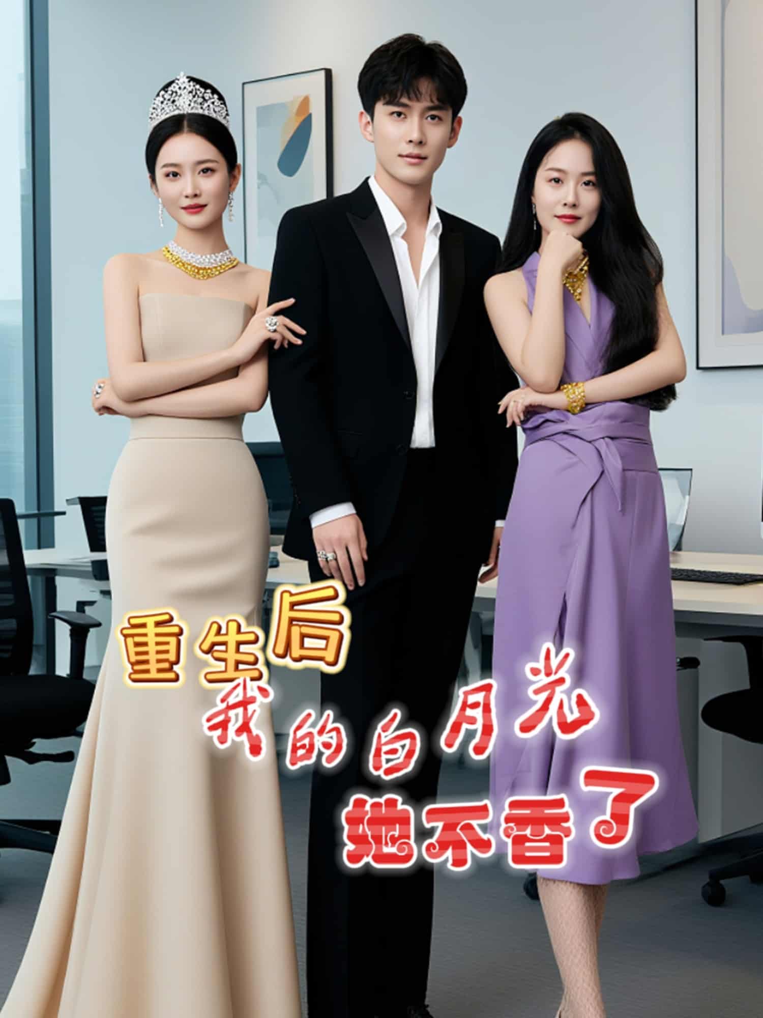 重生后我的白月光她不香了海报