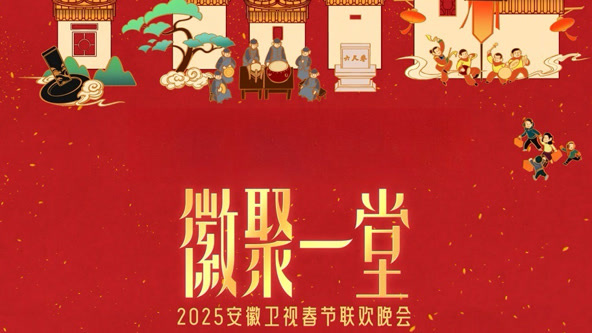 2025安徽卫视春晚海报
