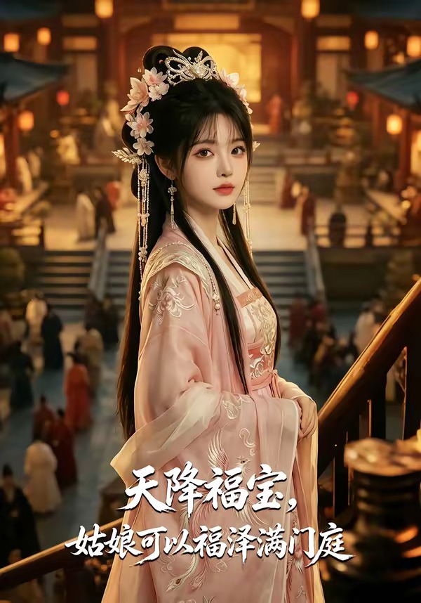 天降福宝，姑娘可以福泽满门庭海报