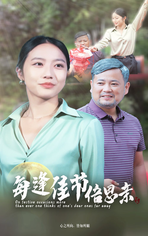 每逢佳节倍思亲海报