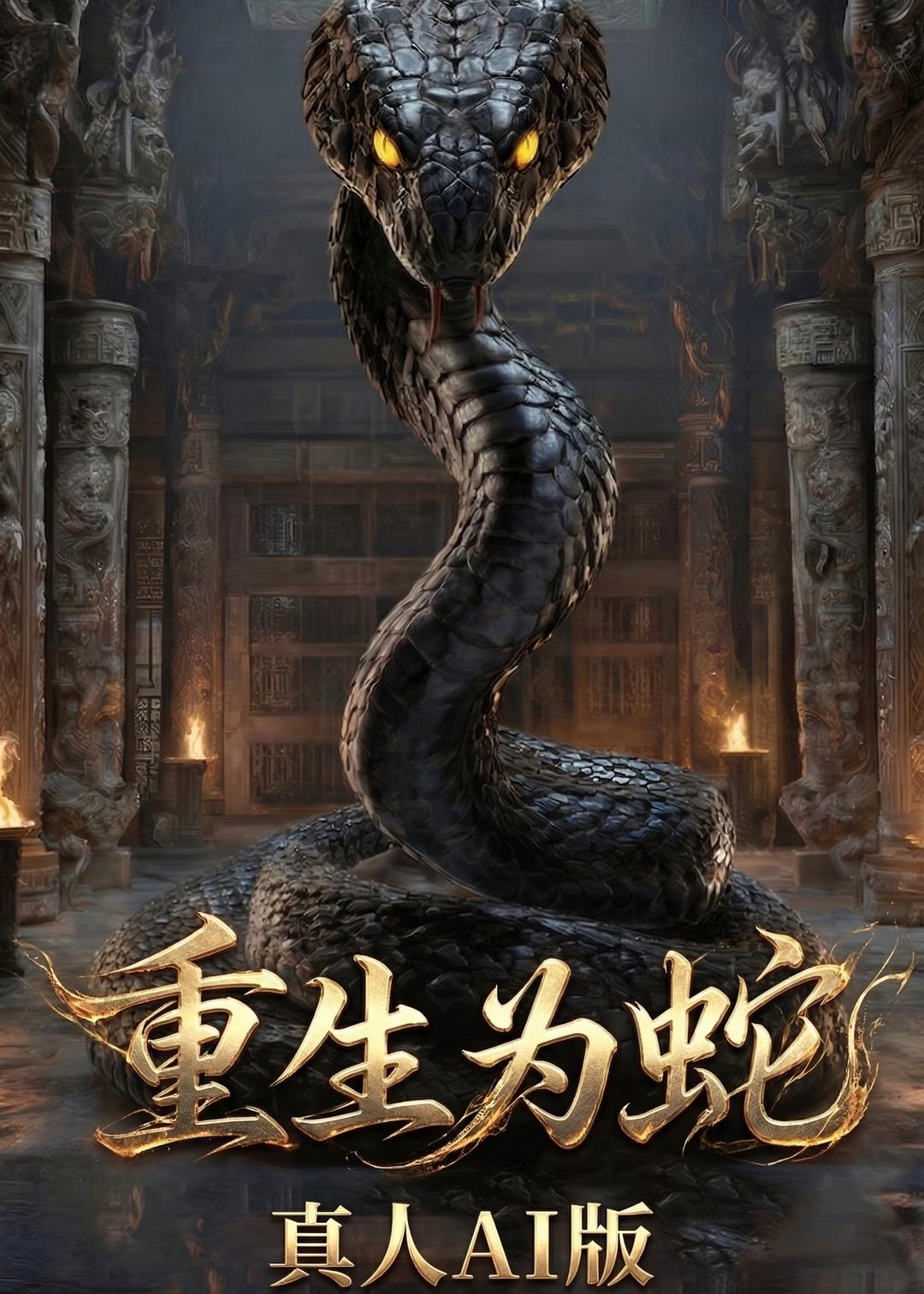 重生为蛇真人AI版海报