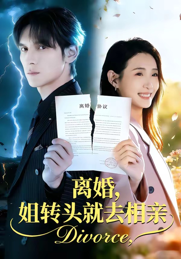 离婚，姐转头就去相亲海报