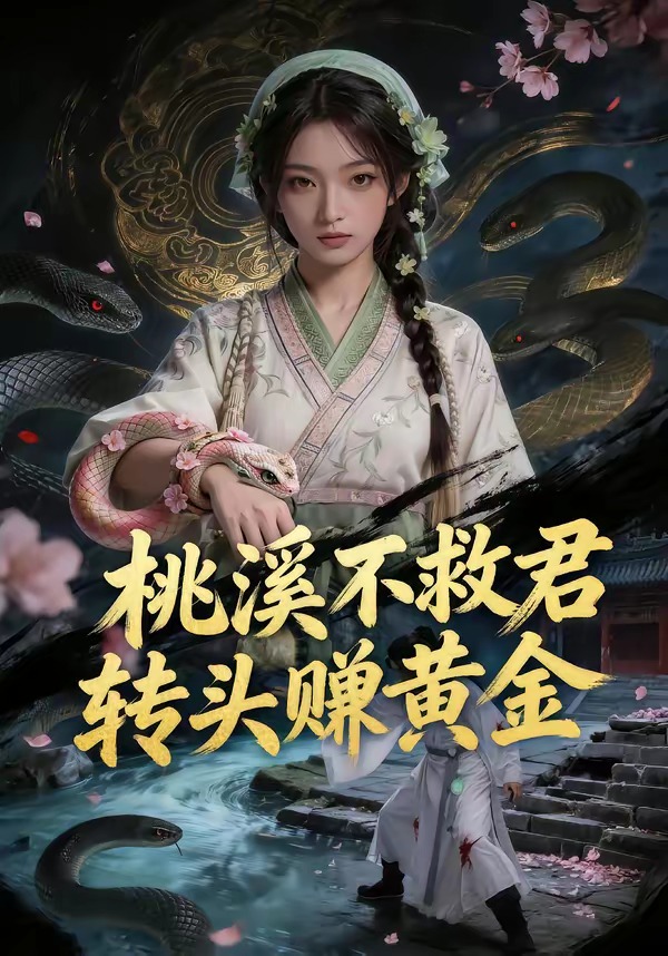 桃溪不救君，转头赚黄金海报