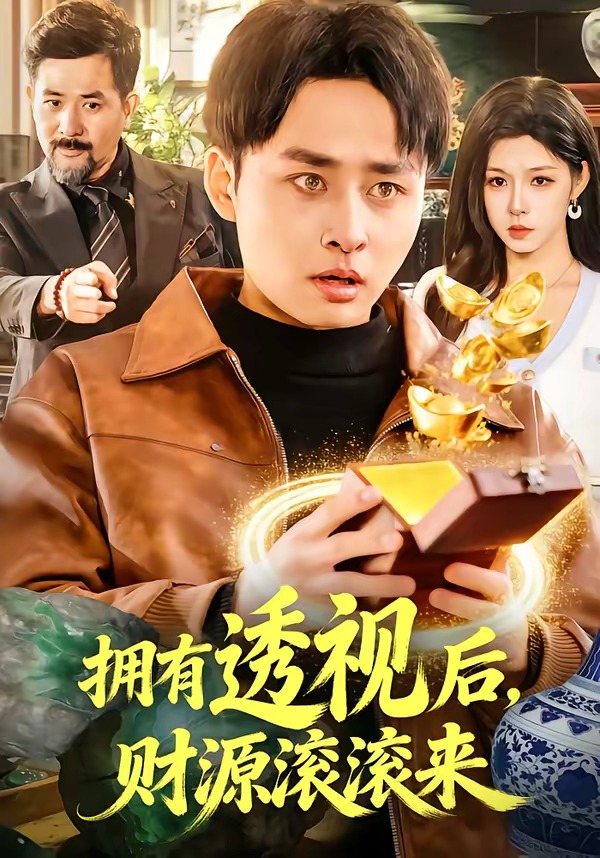 拥有透视后，财源滚滚来海报