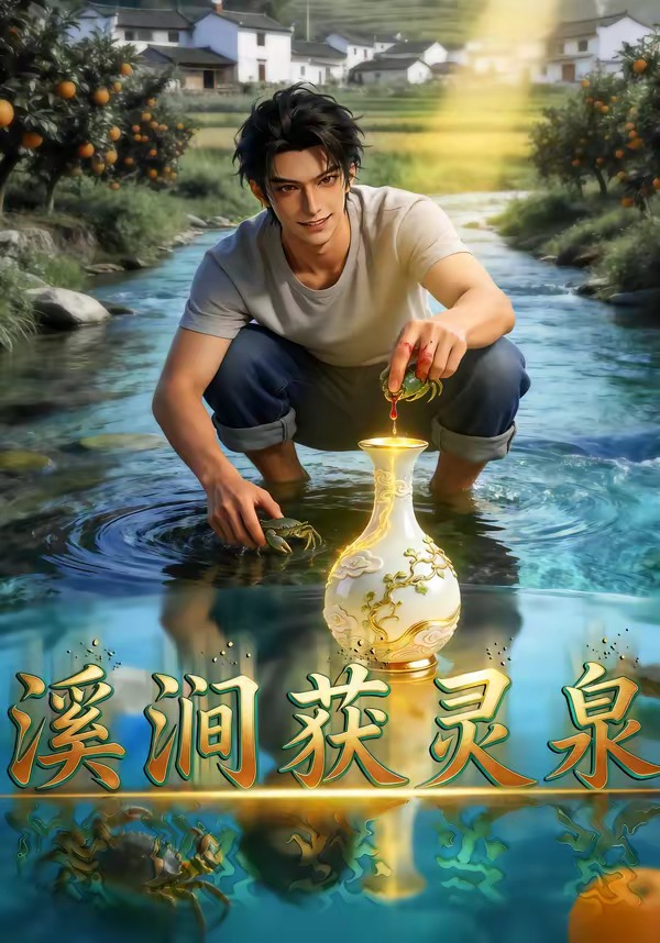 溪涧获灵泉    动漫海报