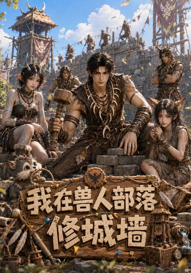 我在兽人部落修城墙海报