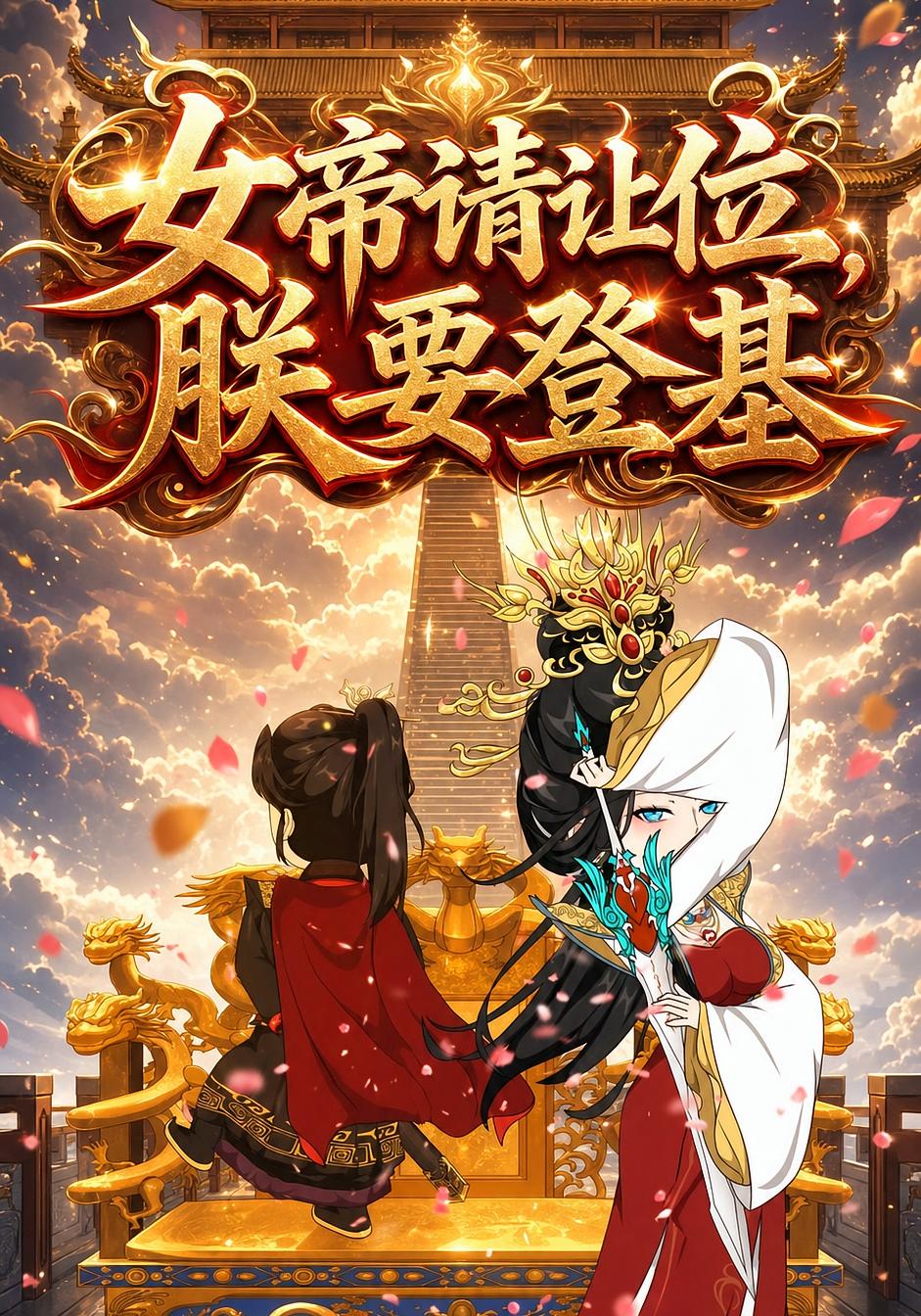 女帝请让位，朕要登基海报