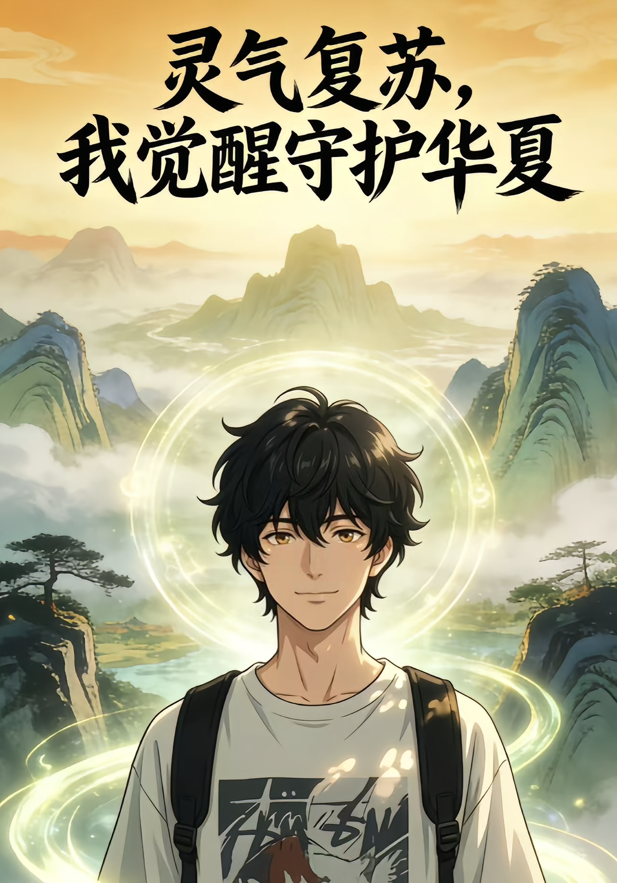 灵气复苏，我觉醒守护华夏海报