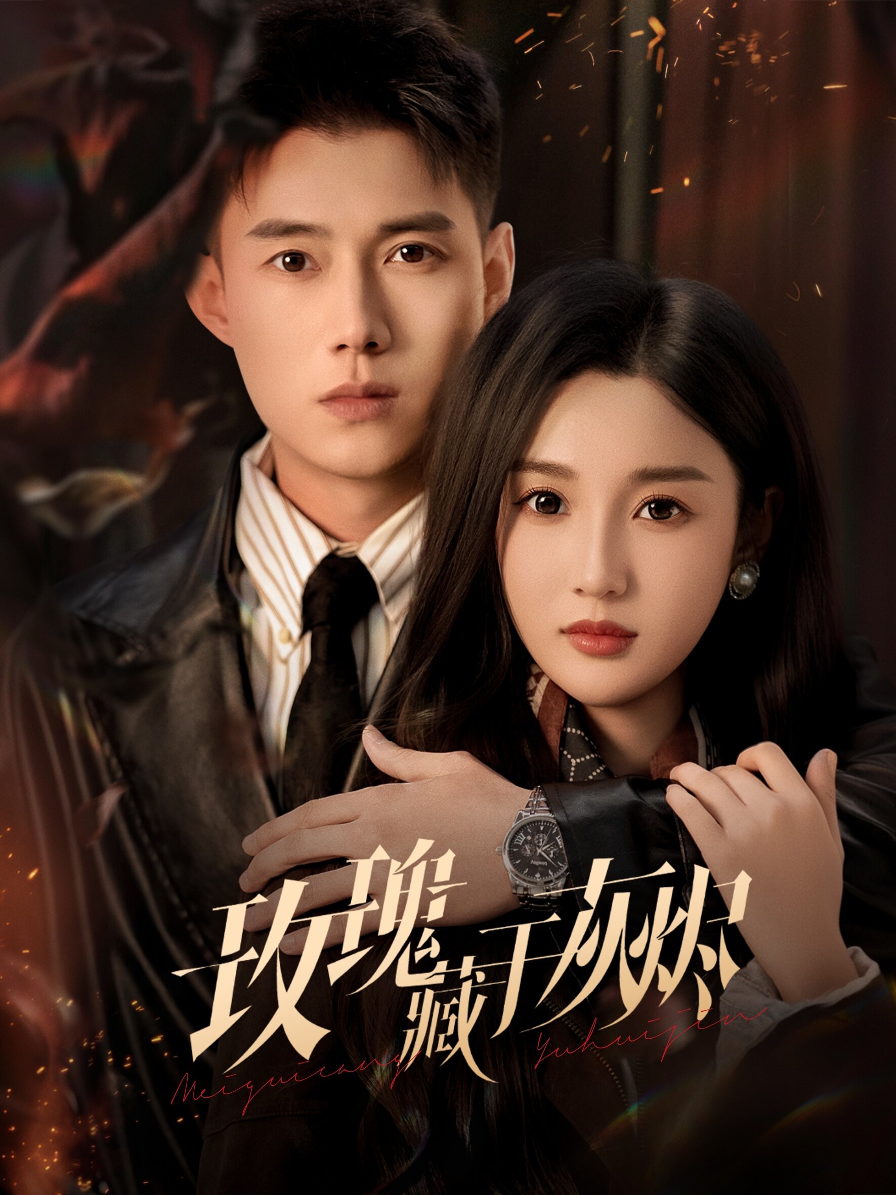 玫瑰藏于灰烬海报