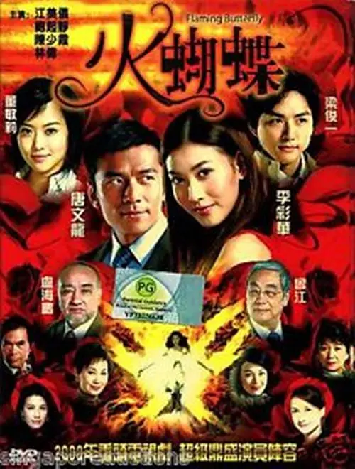 火蝴蝶粤语海报