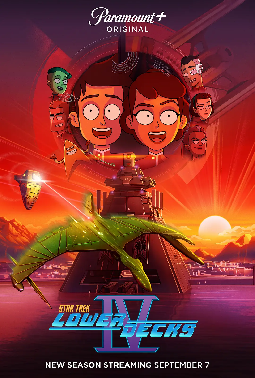星际迷航：下层舰员 第四季海报