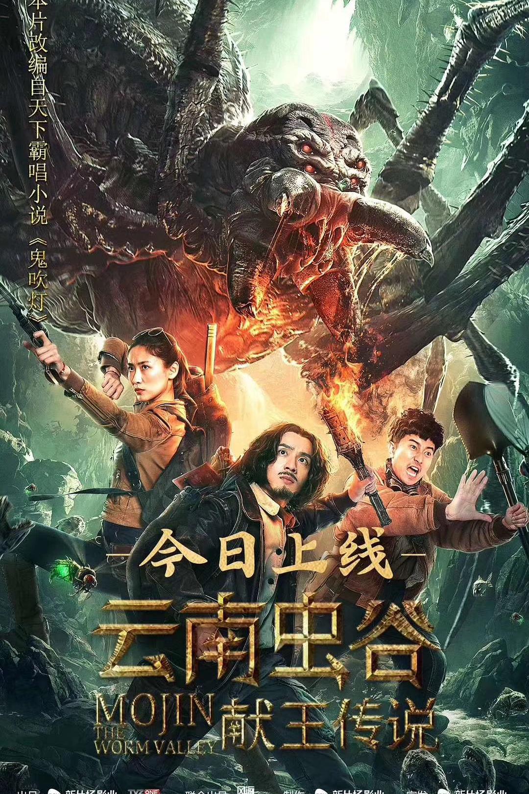 云南虫谷之献王传说海报