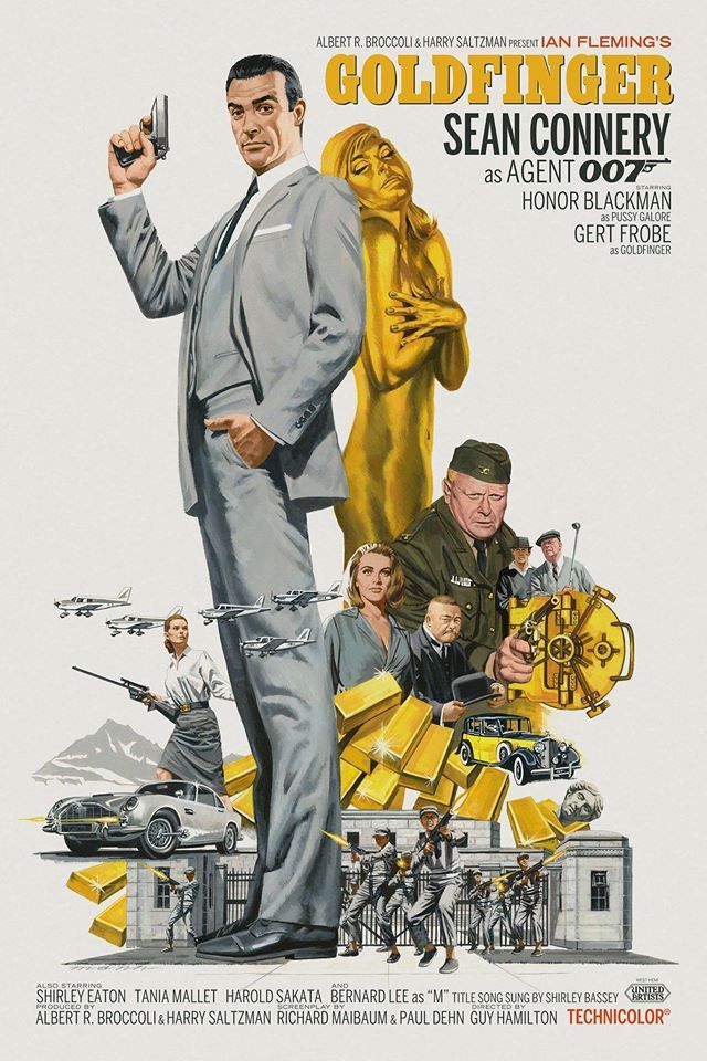 007之金手指海报