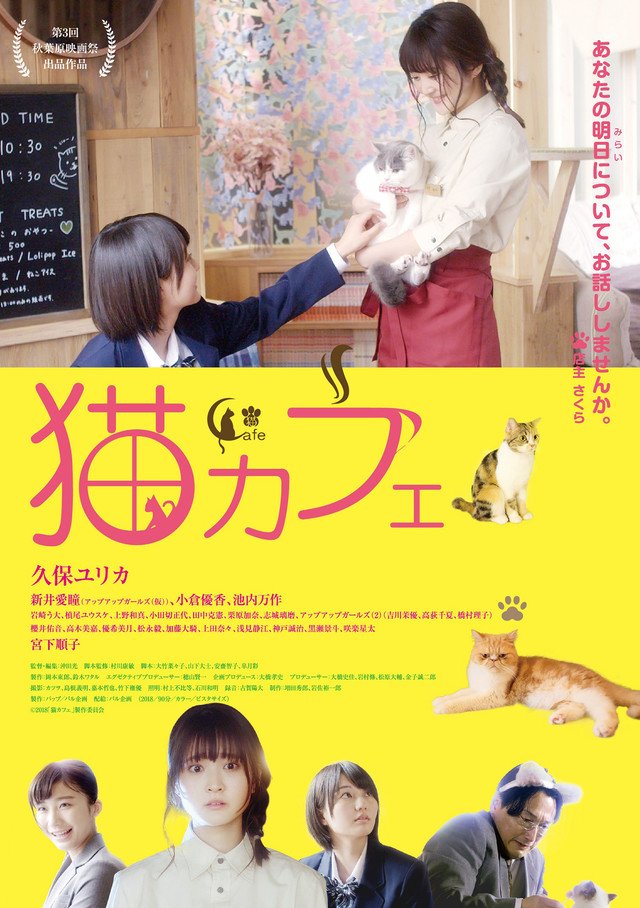猫咪咖啡厅海报