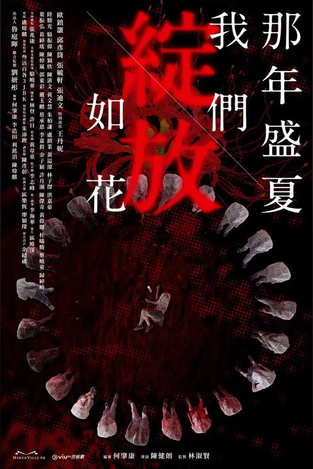 那年盛夏我们绽放如花海报