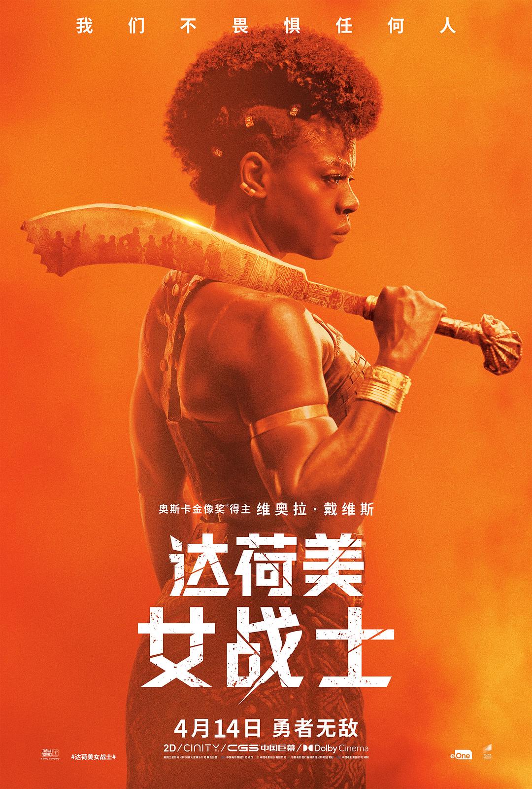 达荷美女战士海报
