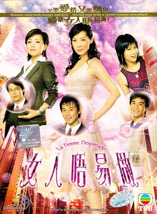 女人不易做粤语海报